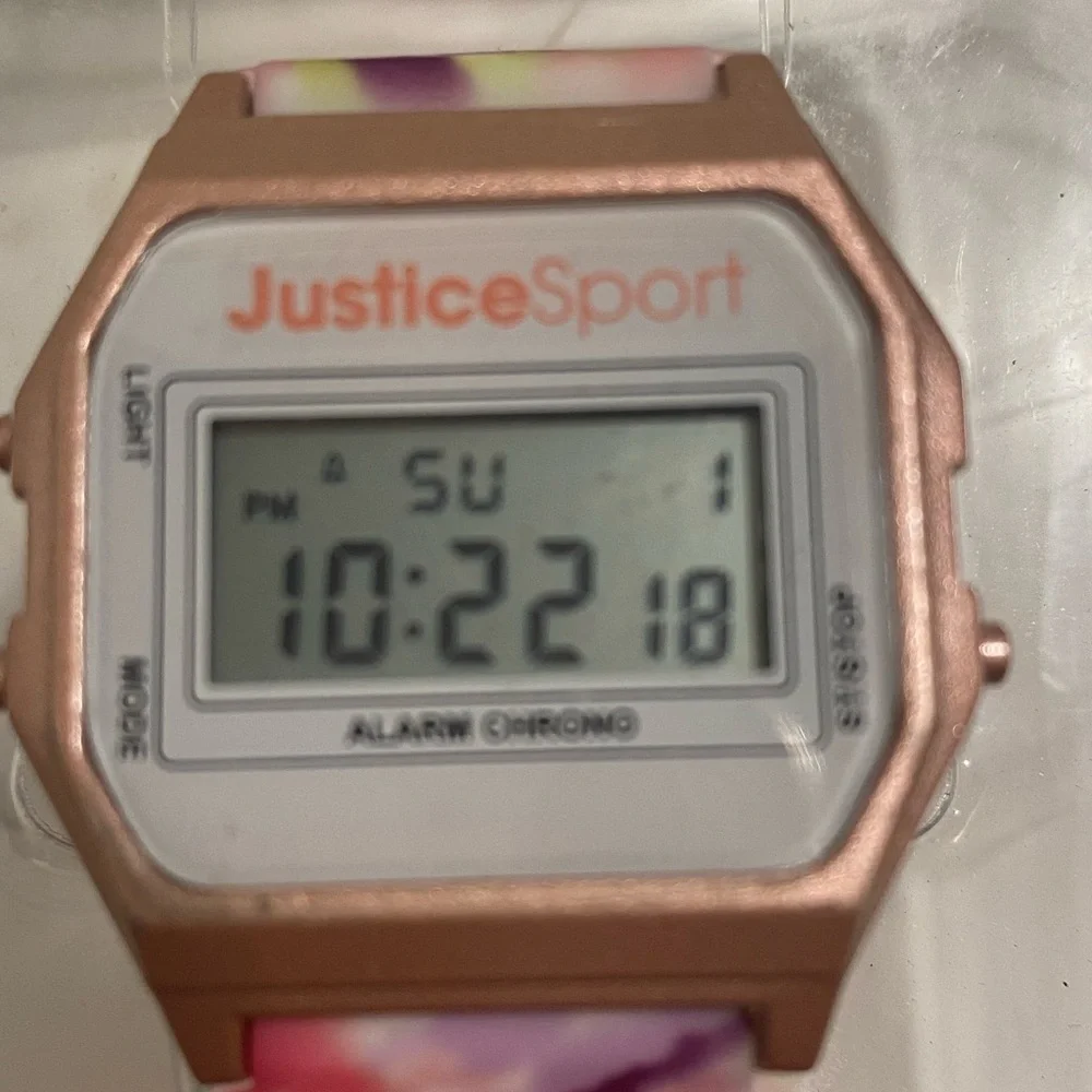 PRICE DROP❗️New in packaging Vintage 90s Justice sports watch.